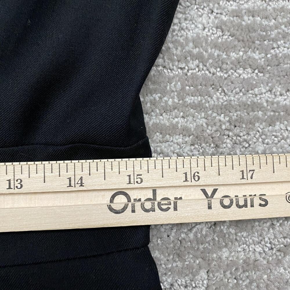 J.Crew Dress Womens 4 Black Wool Sheath Pockets Back Buttons Career Capsule - Picture 15 of 16